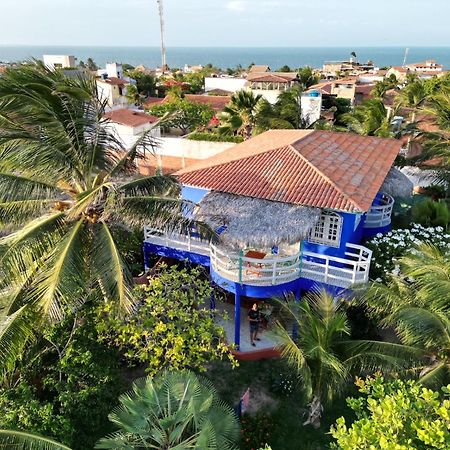 Charming Blue House With Kitchen Parking And Garden Canoa Quebrada Exterior foto