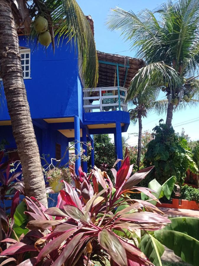 Charming Blue House With Kitchen Parking And Garden Canoa Quebrada Exterior foto