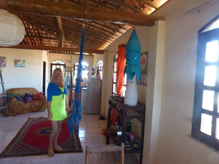 Charming Blue House With Kitchen Parking And Garden Canoa Quebrada Exterior foto