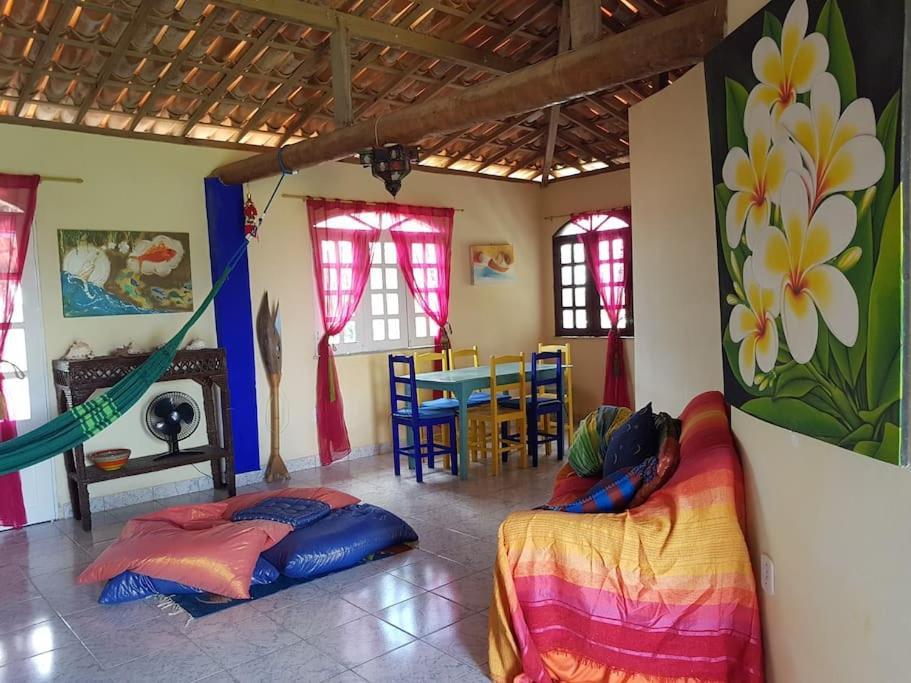 Charming Blue House With Kitchen Parking And Garden Canoa Quebrada Exterior foto