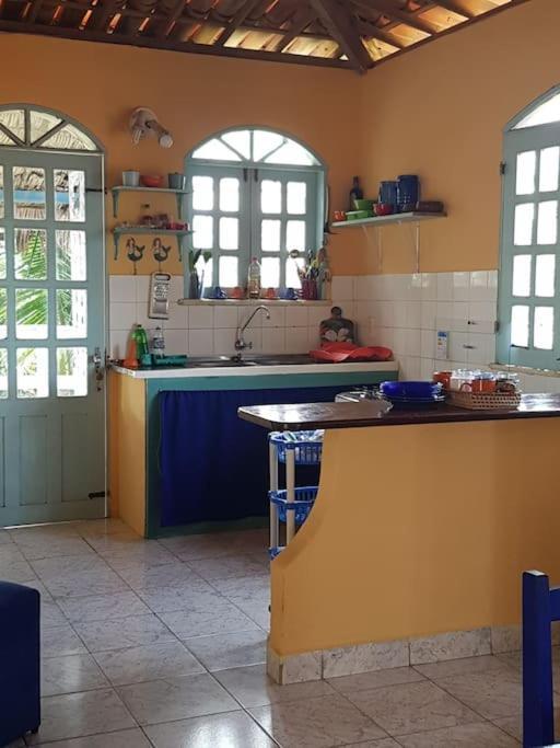 Charming Blue House With Kitchen Parking And Garden Canoa Quebrada Exterior foto