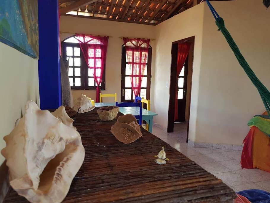 Charming Blue House With Kitchen Parking And Garden Canoa Quebrada Exterior foto