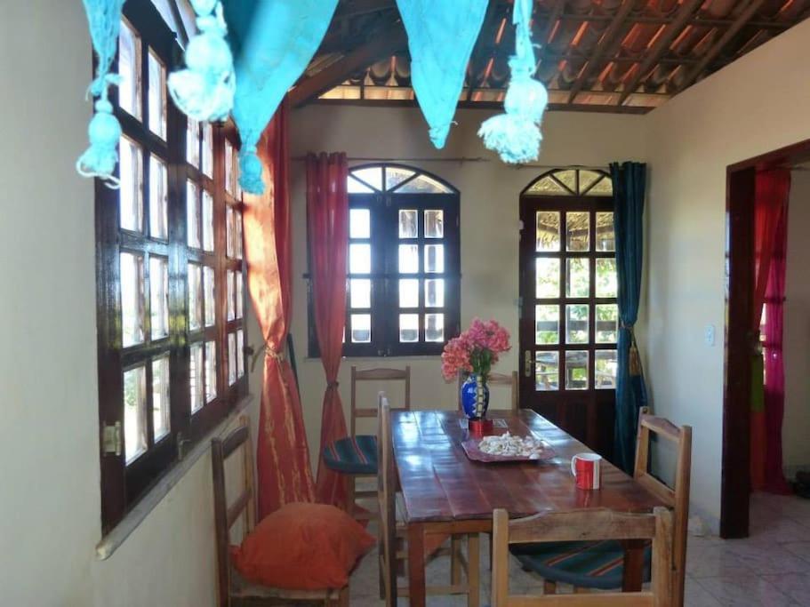 Charming Blue House With Kitchen Parking And Garden Canoa Quebrada Exterior foto