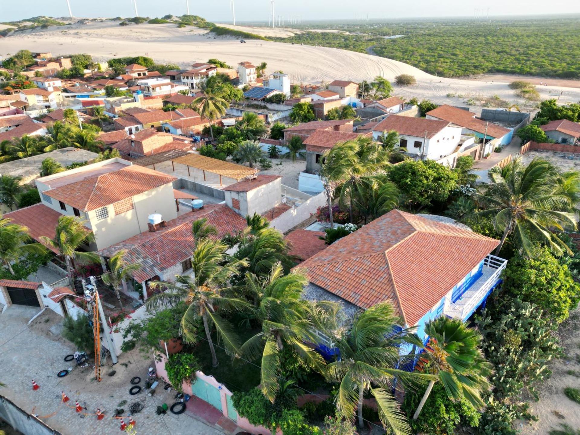 Charming Blue House With Kitchen Parking And Garden Canoa Quebrada Exterior foto