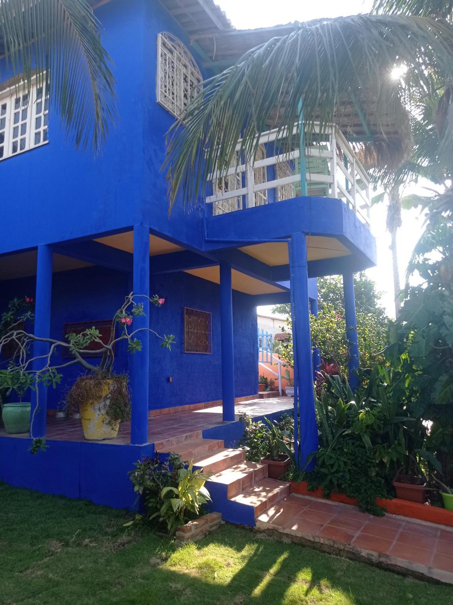 Charming Blue House With Kitchen Parking And Garden Canoa Quebrada Exterior foto