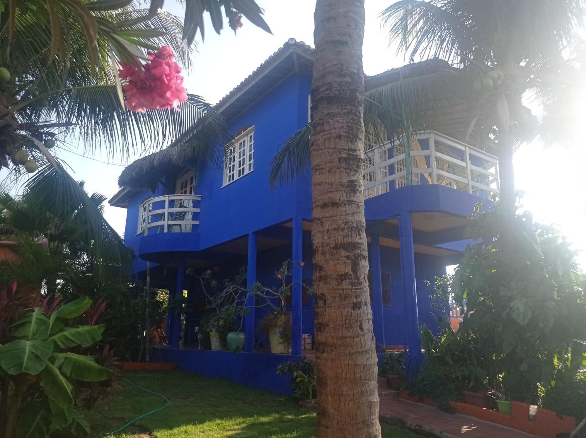 Charming Blue House With Kitchen Parking And Garden Canoa Quebrada Exterior foto