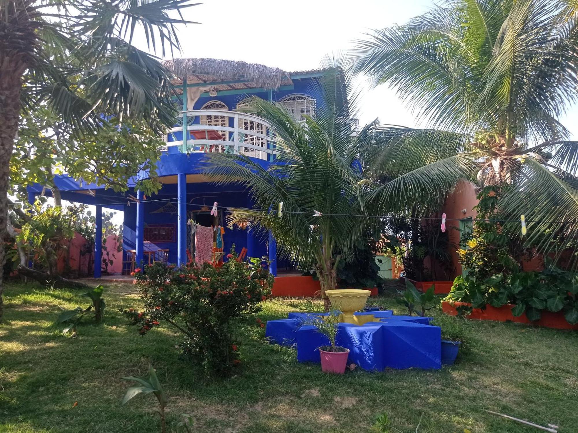 Charming Blue House With Kitchen Parking And Garden Canoa Quebrada Exterior foto