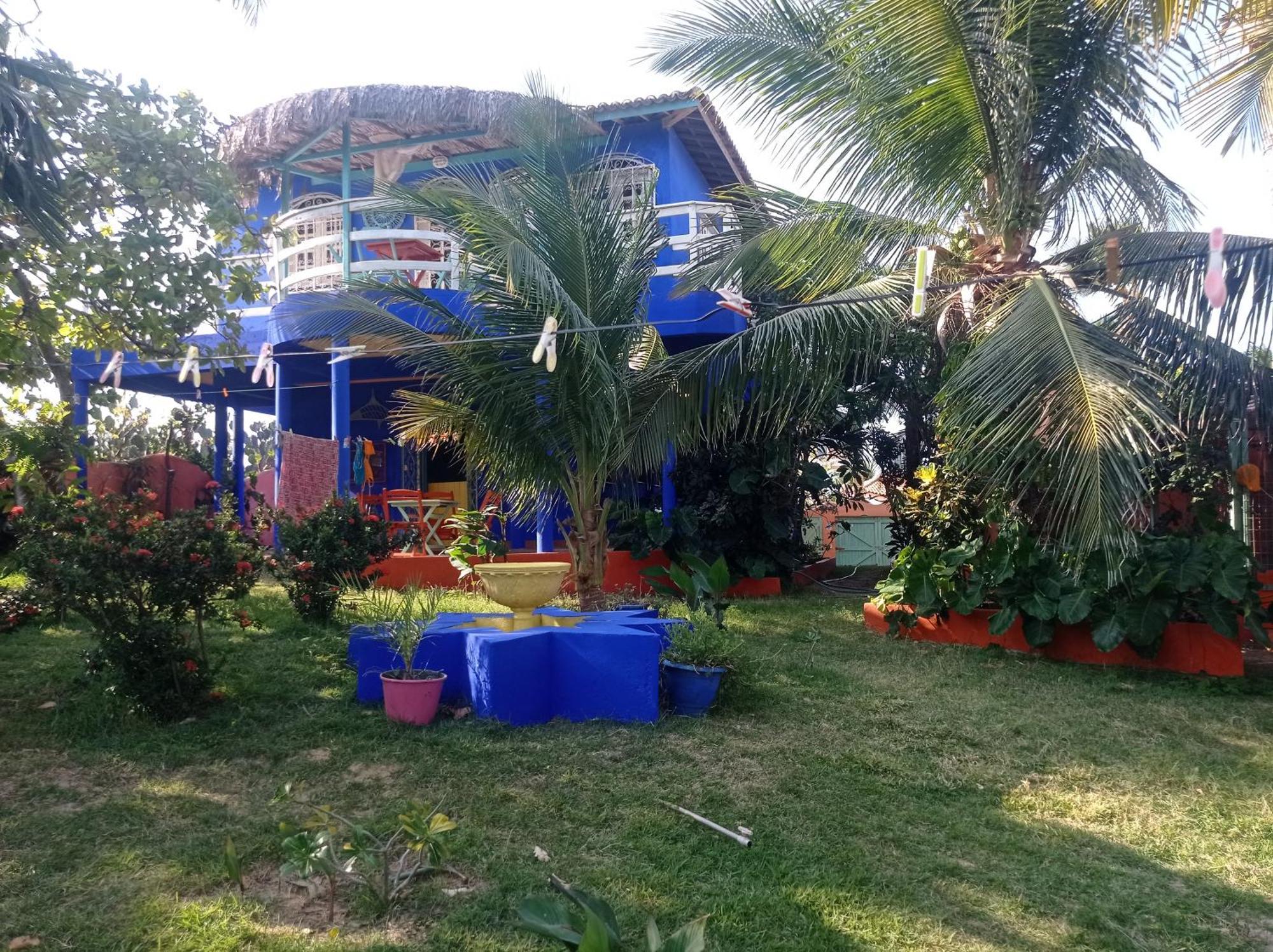 Charming Blue House With Kitchen Parking And Garden Canoa Quebrada Exterior foto